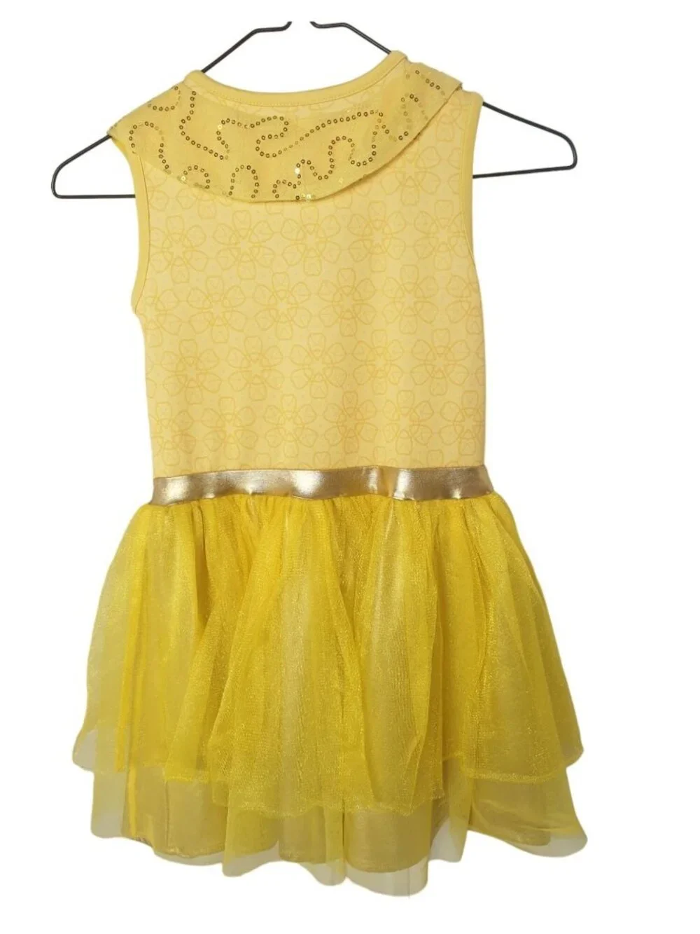 Disney Belle Girls S Costume Beauty and the Beast Halloween Tutu Dress Princess
